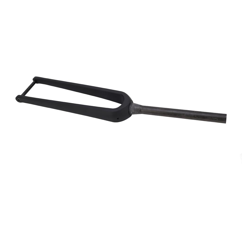 Carbon Fiber Road Bike Front Fork Bicycle Front Fork for Outdoor Safe Riding Cycling Black Matte