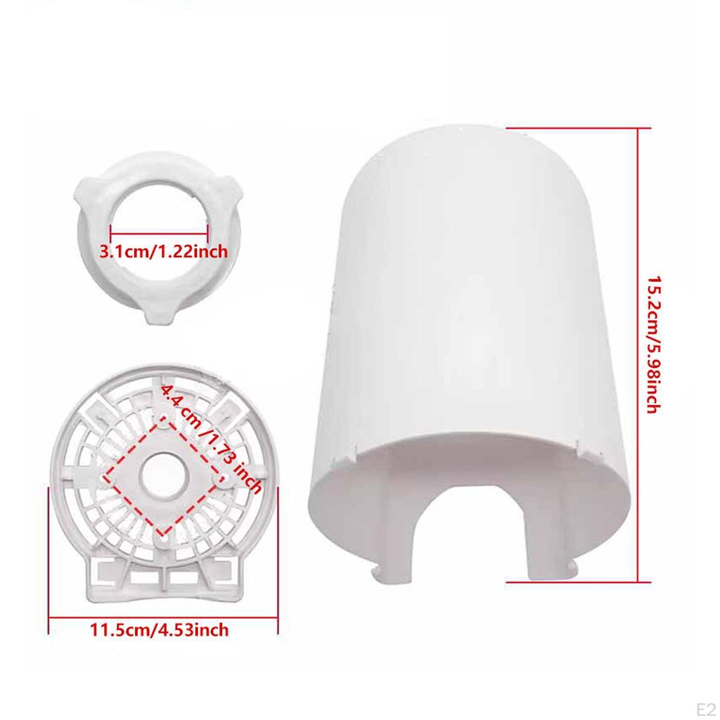 Electric Fan Motor Cover Replacement Multiuse Lightweight Floor Housing Fixing Nut for Apartment