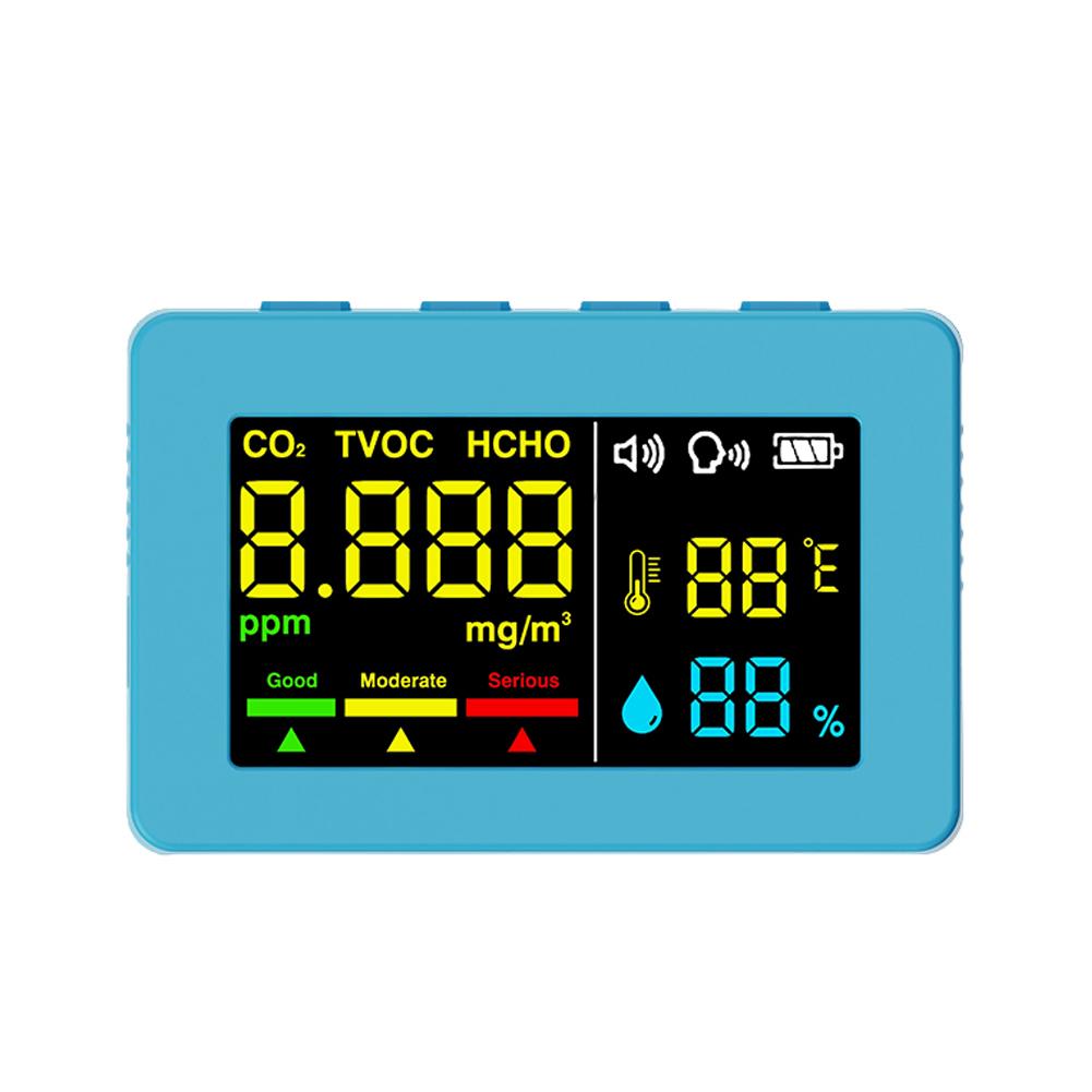 Electrochemical Formaldehyde Sensor Air Quality Detector HCHO TVOC CO2 Tester High Precise