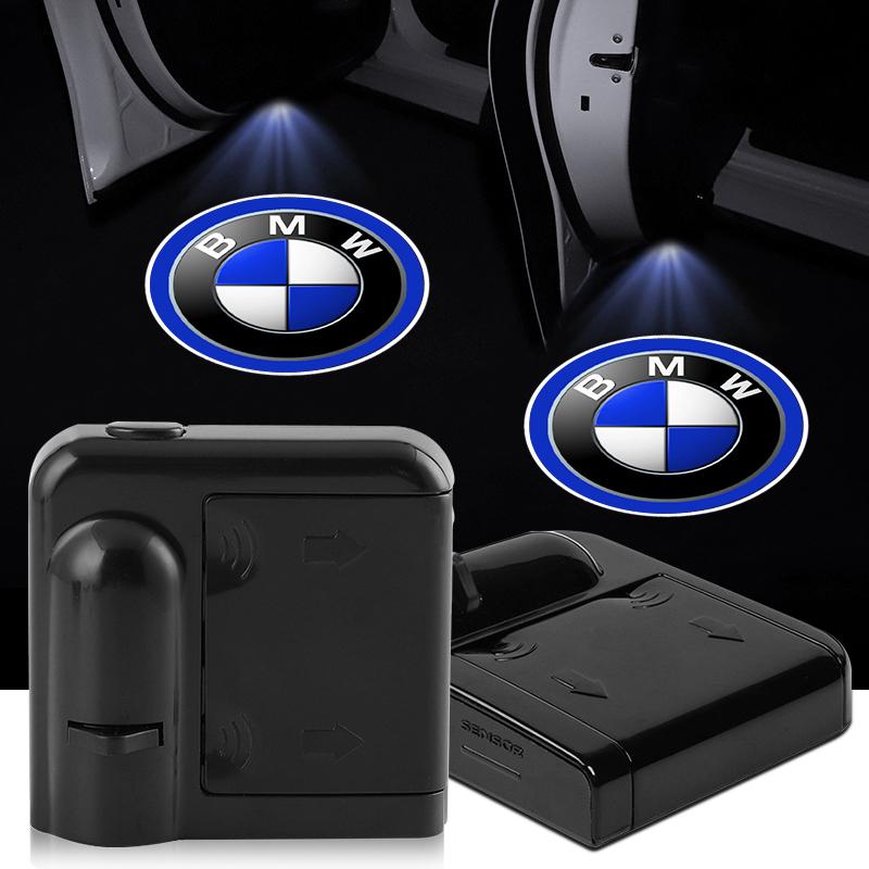 2Pcs Car Door Projector Lamps LED Welcome Light Emblem For BMW M M1 M2 M3 M4 M5 M6 M8 X3 X4 X5 X6 E34 E36 E60 E90 E46 E39 E70
