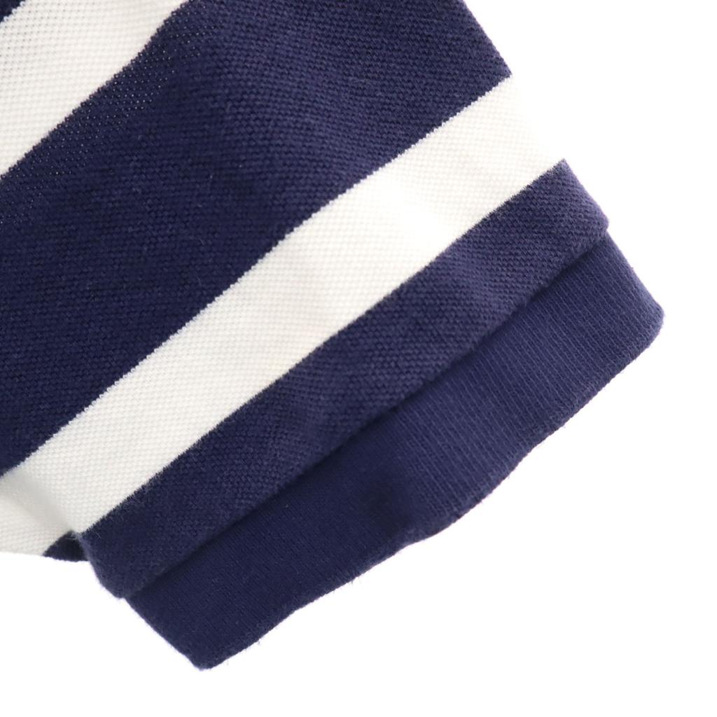 Polo by Ralph Lauren Border Pattern Short sleeve Polo shirt S Navy Fawn Men's Used