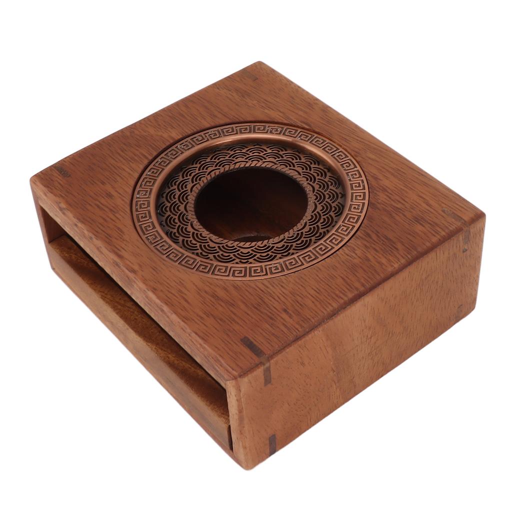Candle Tea Warmer Japanese Style Walnut Teapot Warmer Home Universal Tea Warmer Stove