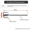 304 Stainless Steel Electric Drill Mixing Rod for Meat, Batter, and Cement