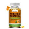 High-purity Curcumin Capsules + Black Pepper Extract 750mg, 120 Capsules
