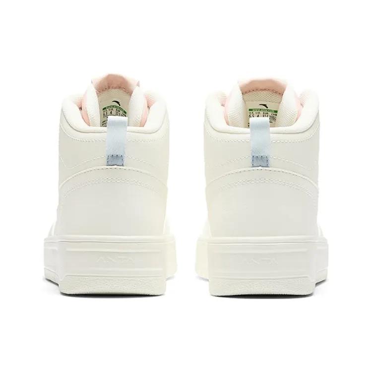 ANTA Skate Shoes Women's High-top White (Unisex) Skate Shoes 922348002Q 2