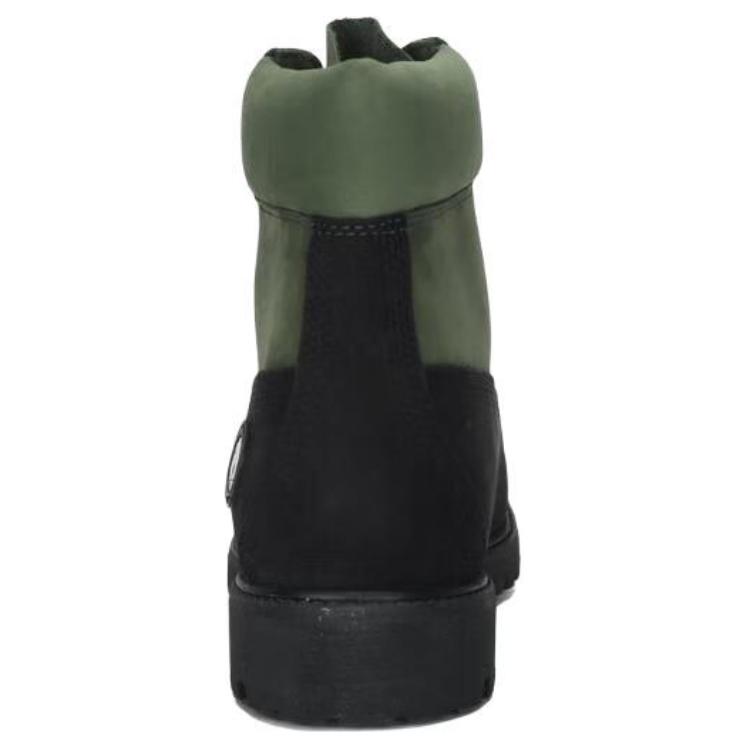 Timberland 6 Zoll Schnürstiefel Wasserdicht Bequem Vielseitig Kurze Stiefel Herrenstiefel Schwarz Grün A2P6W-EJG