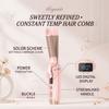 Elegantes AE-522C Smart Lockenstab, Pink, Keramikglasur-Beschichtung, 3-stufige Temperaturregelung