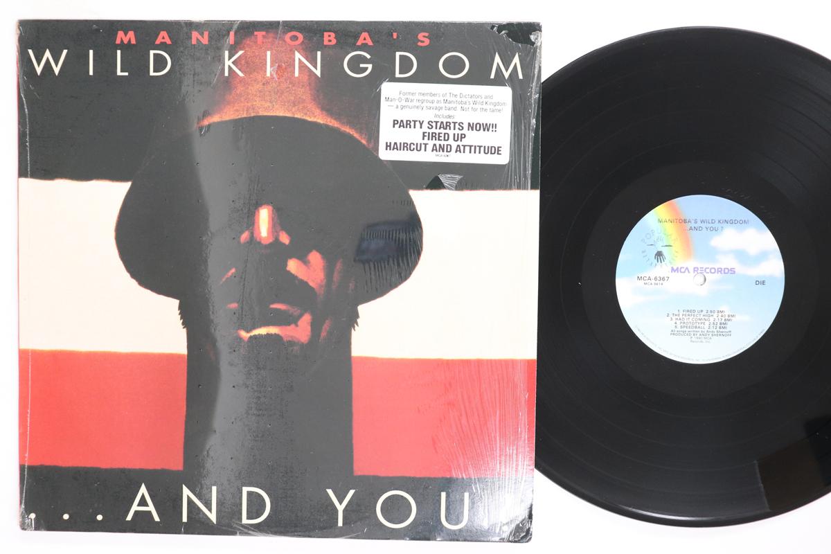 

LP Record MANITOBAS WILD KINGDOM And You MCA6367 MCA 1990 US Rock Used