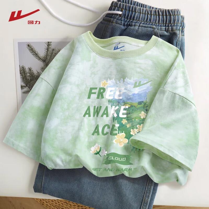 Warrior Women s Tie-Dye Loose Fit Cotton T-Shirt S