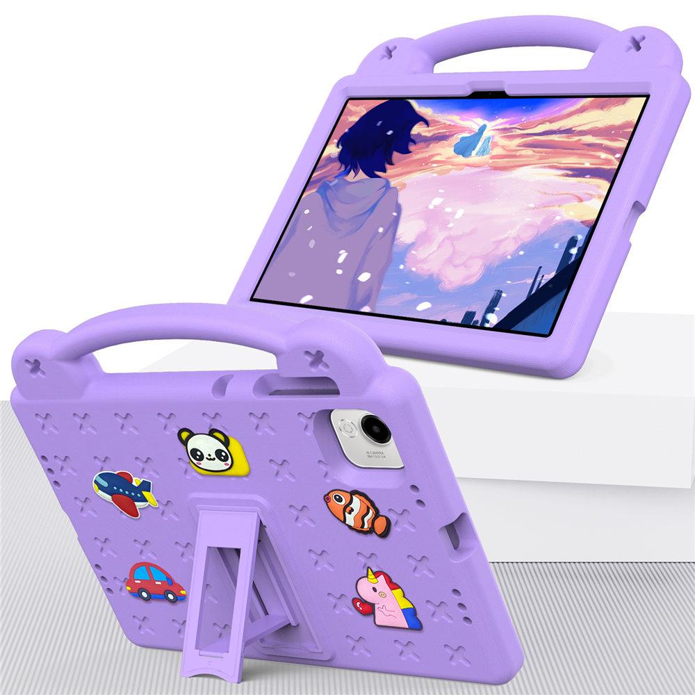 Cartoon Cute Bear EVA Case For Honor Pad 9 12.1 inch 2025 Kids Safe Handle Stand Protective Tablet Cover Funda