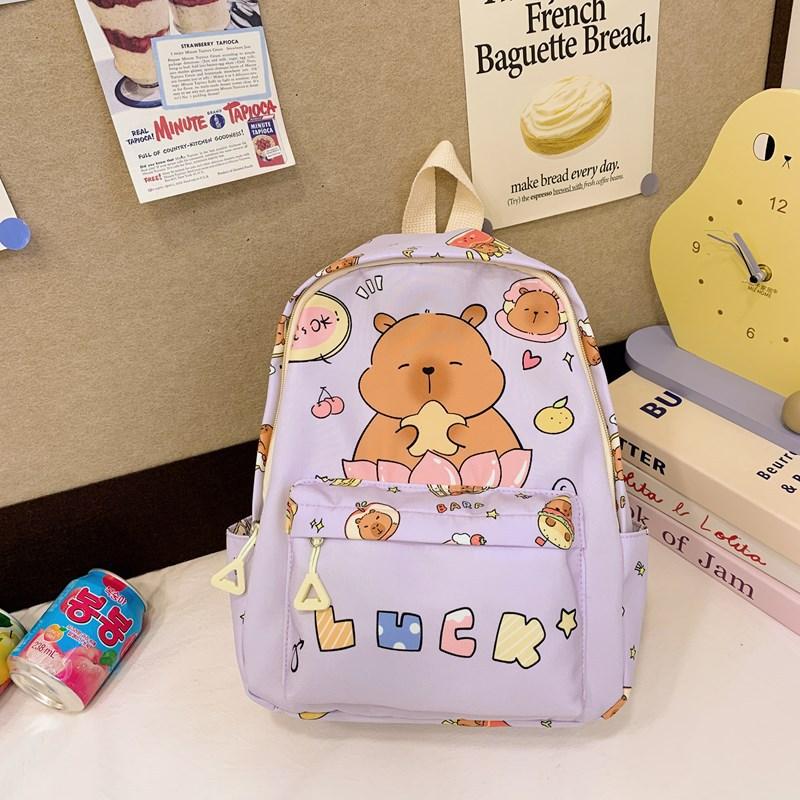 Children's small schoolbag cute kindergarten backpack girl new cartoon animation mini baby versatile backpack