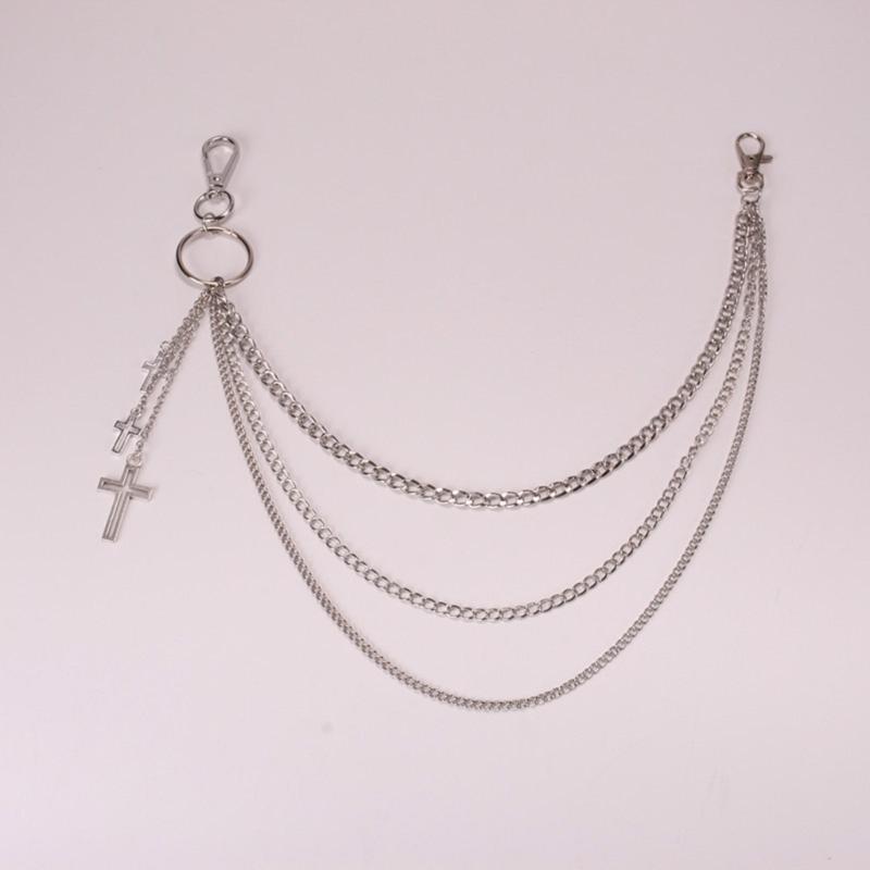 Adjustable Multi Layer Metal Pants Chain Belt Accessory For Women Men Fashionable Stylish Design Lightweight