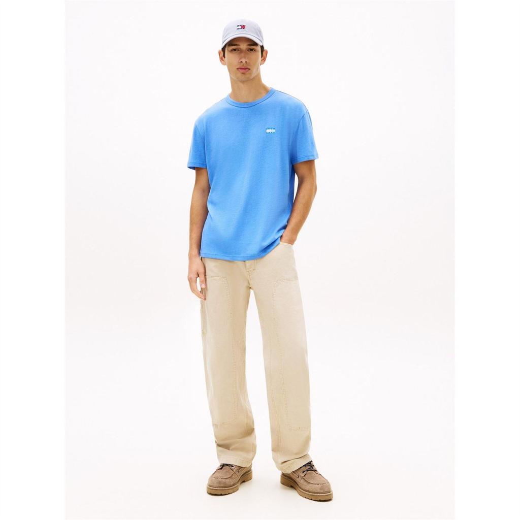 Tommy Jeans Mens Tonal Badge T-Shirt