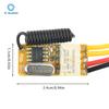 DC 3.5-12V Mini RF Remote Switch 433MHZ Miniature Contact Relay Remote Control Switch N/O N/C On-Off Receiver