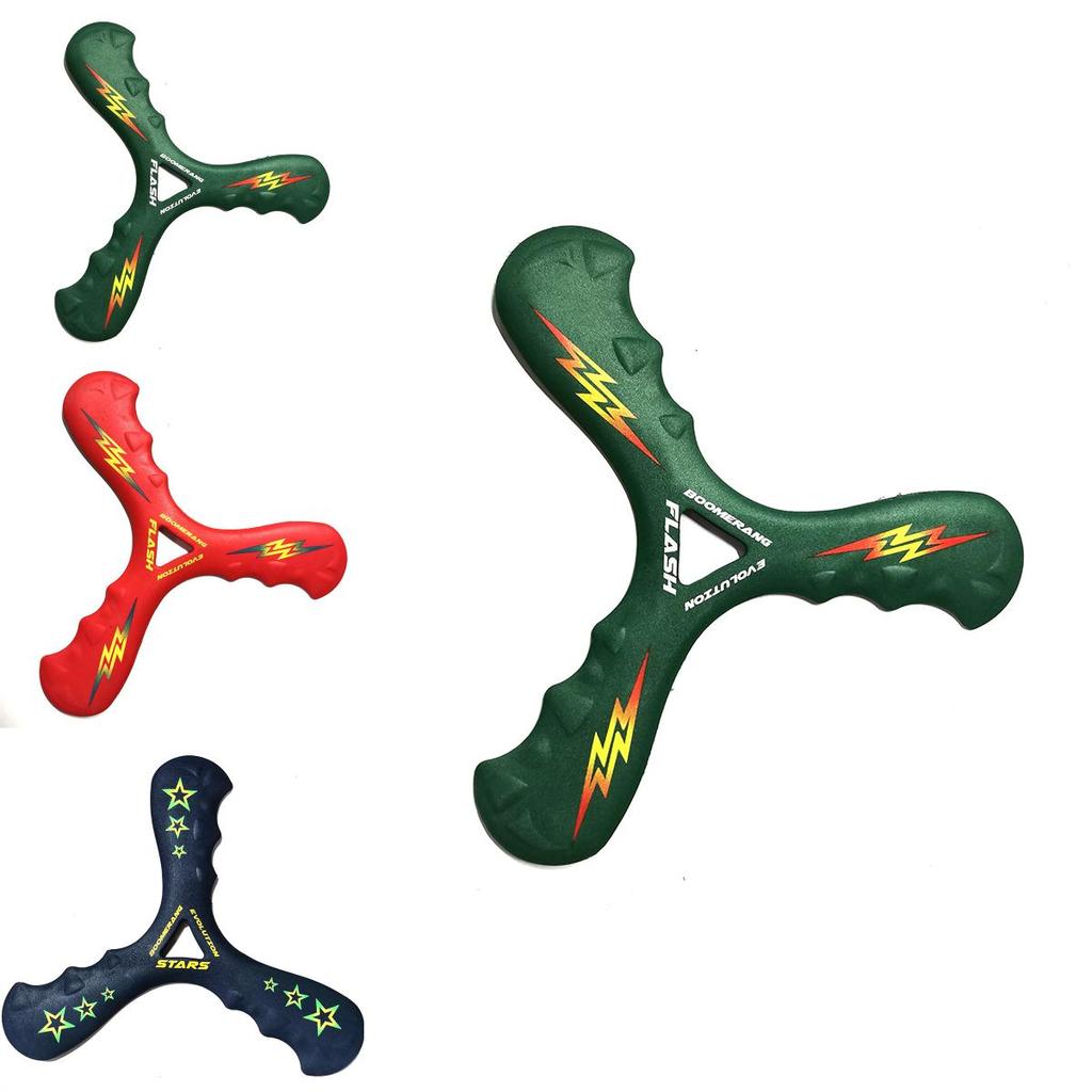 Lightning Three-leaf Children's Safe Boomerang Outdoor Leisure Toy Wholesale