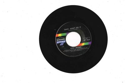 7inch Record PINEY BROWN - Bring It On Home / Baby, Don't Do I SS72644 SOUND STAGE 7 US Soul/Funk Used