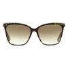 Women S Square SunglaSSeS lo683S 341 tortoiSe Green Gold 56mm 341