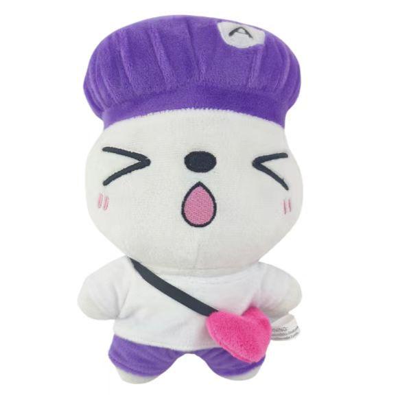 ATEEZ Cartoon Doll: Kim Hongjoong & Choi San Figures 23cm