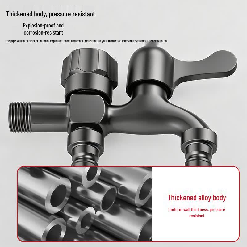 Dual Control Washing Machine Faucet