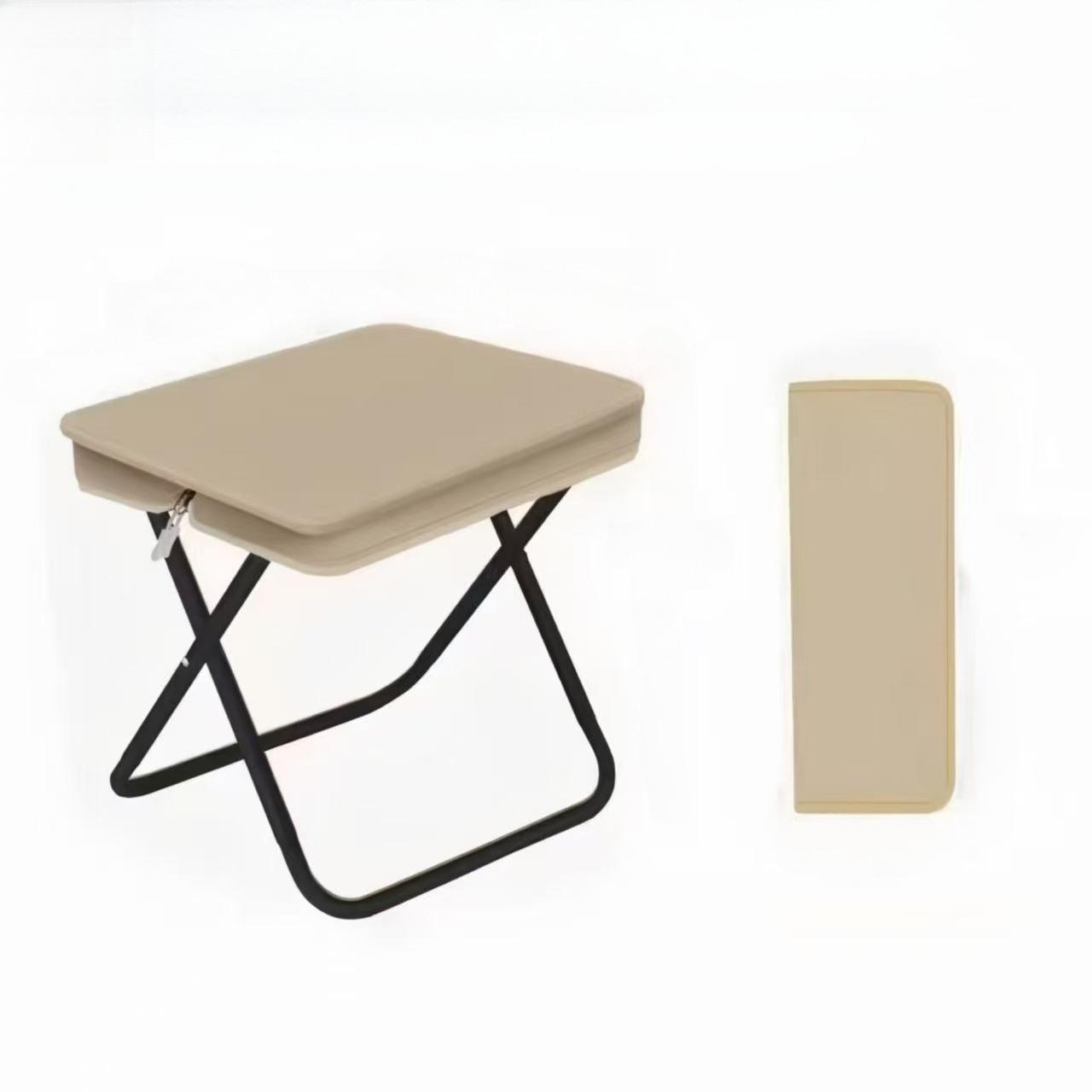 Outdoor Folding Stool Portable Fishing Chair Camping Train Seat Small Camp Stool Foldable Camping Chair Convenient To Carry