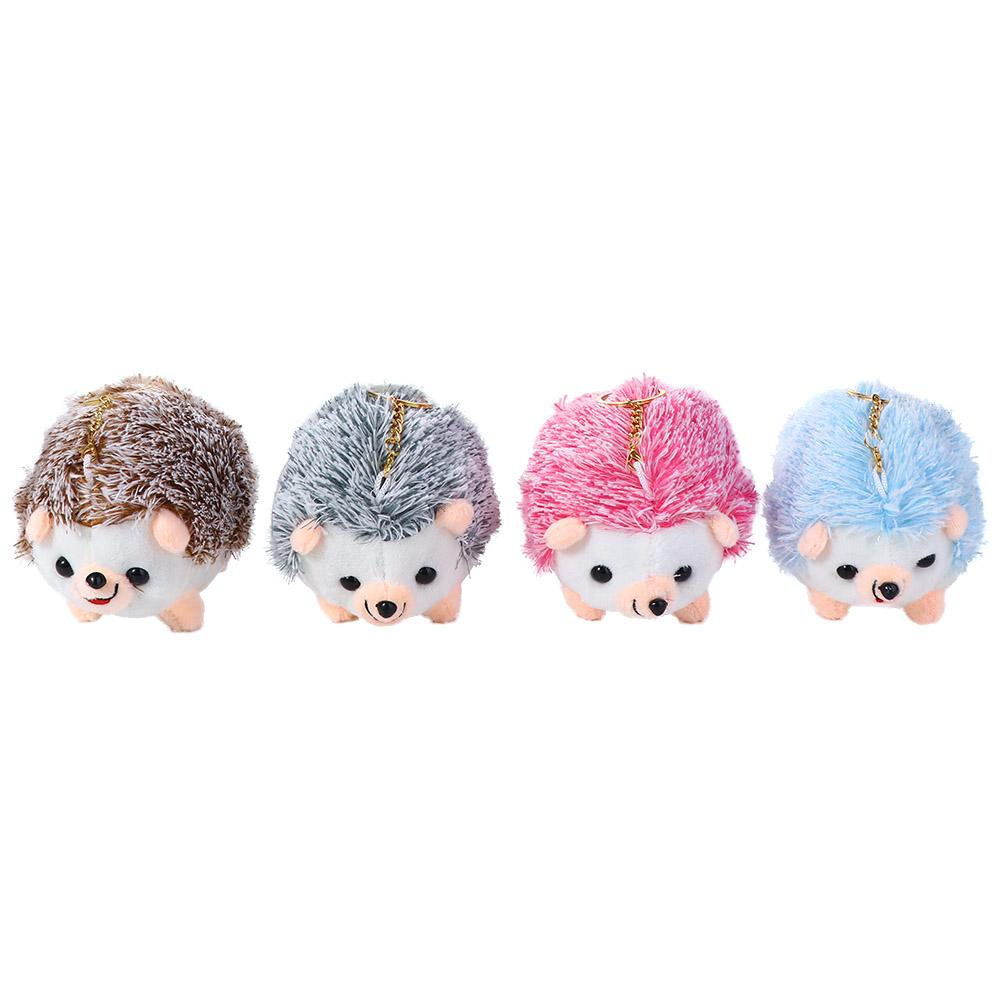 Anime Key Chain Key Ring Hedgehog Ornament Plush Dolls Plush Keychain Stuffed Toys Animal Plush Toy