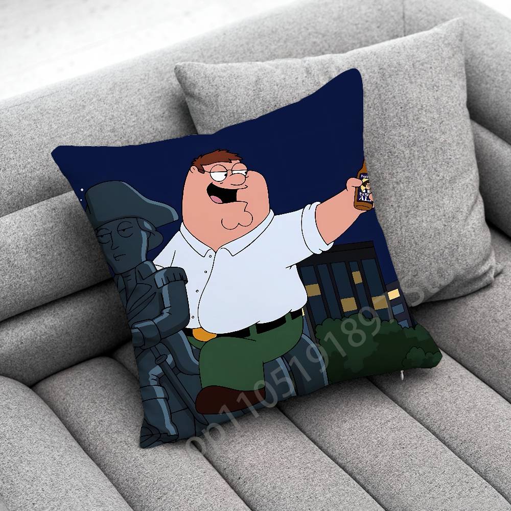F-Family Funny Guy Throw Pillow Case For 30X30Cm 40X40Cm 45X45Cm 50X50Cm 55X55Cm Square Sofa Pillowcase Shell