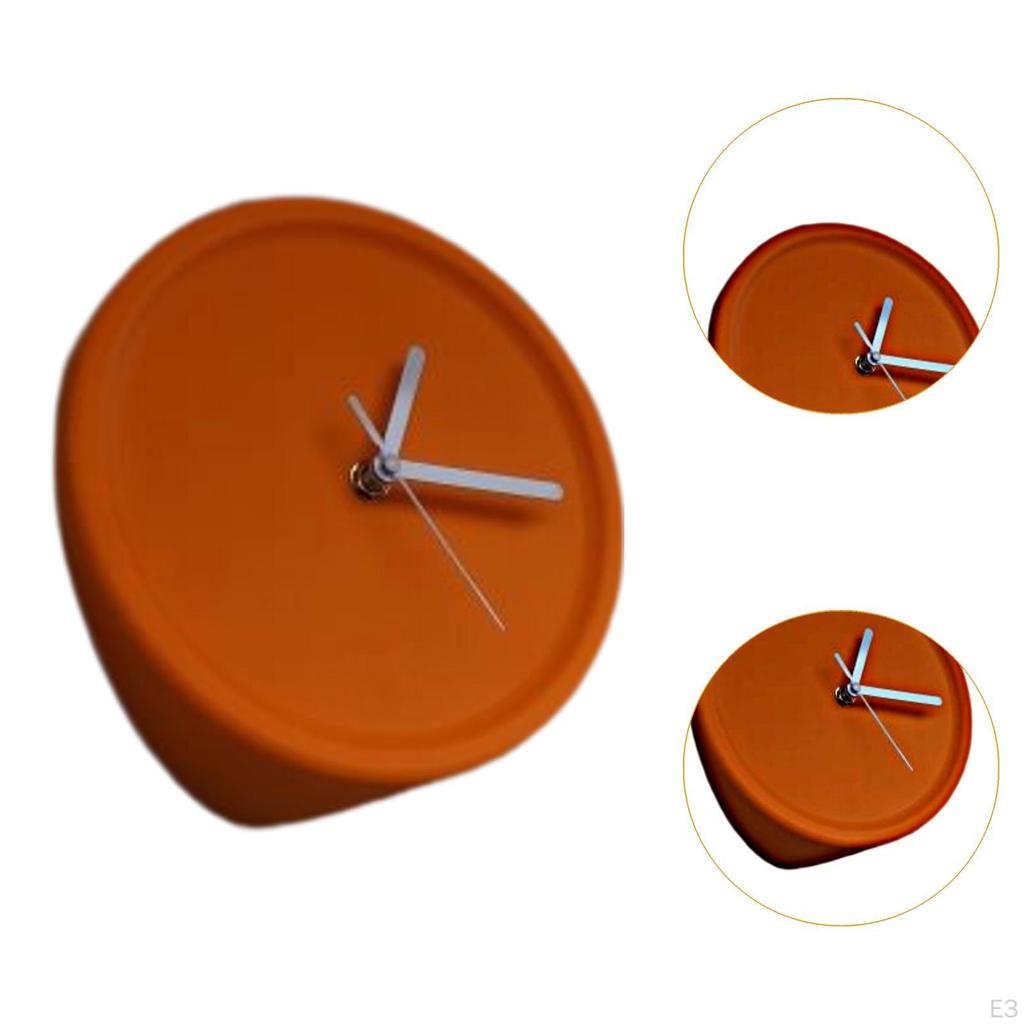Inside Corner Wall Clock Decorative Artistic Ornament Decoration for Dorm Dining Room