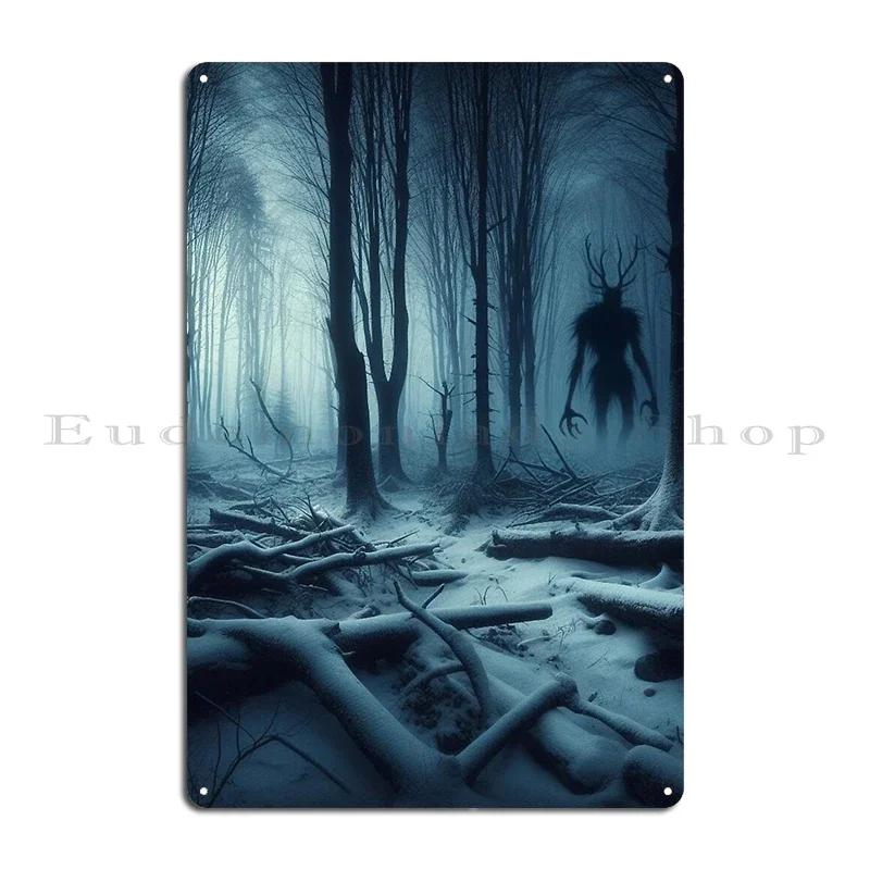 Colors of the Wendigo Wendigogo Metal Sign Iron  Wall Decor Cinema Mural Club Tin Sign Poster