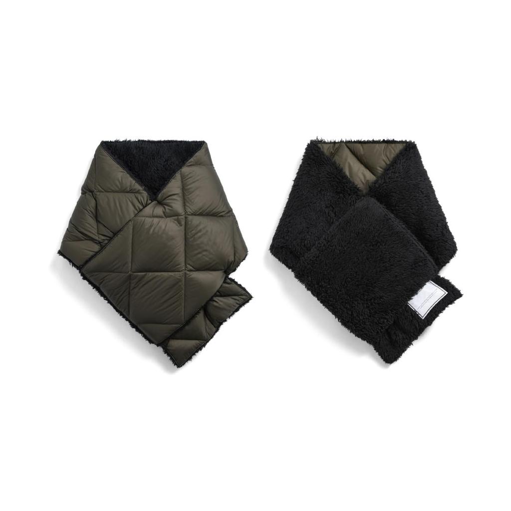 Taion R201CI Olive X One Size Muffler, Black,