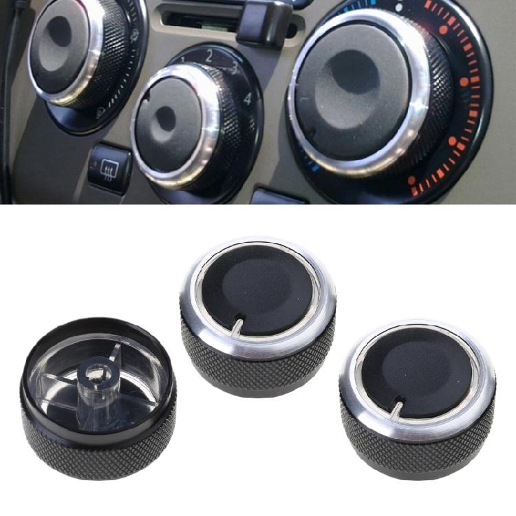 3pcs Automotive Accessories HVAC Heater Blower Fan Control Button Knobs Control Switch Knob Button for 2005-2015