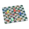 Board Game Set 24cm Plastic Foldable Chess Board 4 Chess Pieces Portable Travel Chess Game Toy with Storage Bag
