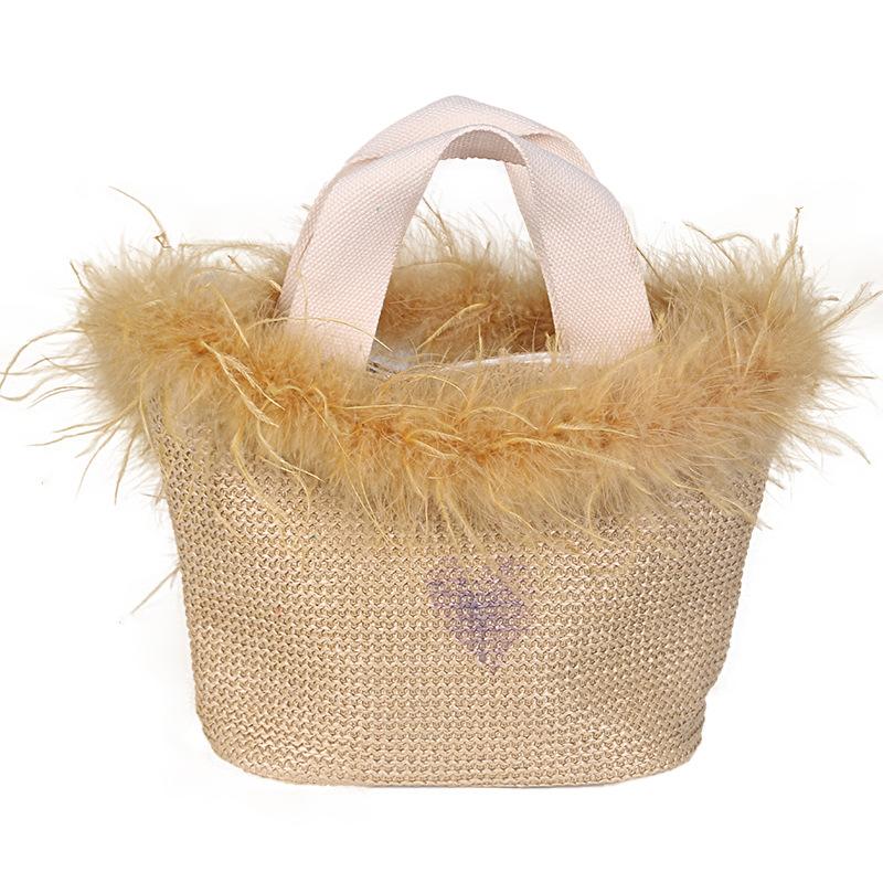 2 Yards Straußenhaar Oberstreifen Farbige Federstreifen Performance Tanzkleidung DIY Dekorative Materialien Bekleidungszubehör