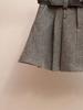 Elegante Completo Donna Autunnale Stile Retrò Francese Giacca e Gonna