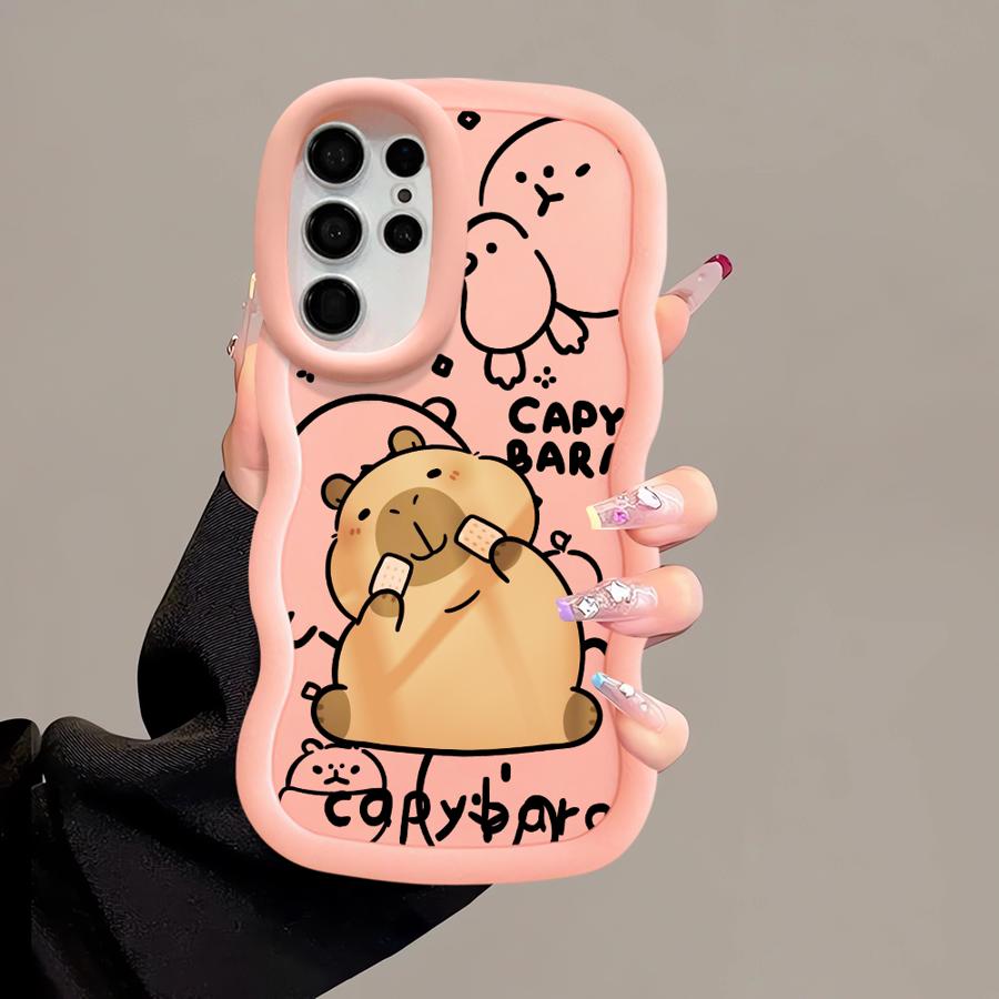 Capybara Cute Cool Soft Phone Cover Case for Samsung Galaxy S21 S20 FE S23 Plus A25 S24 S22 Ultra S25 A26 A24 A54 A55 A36 A35