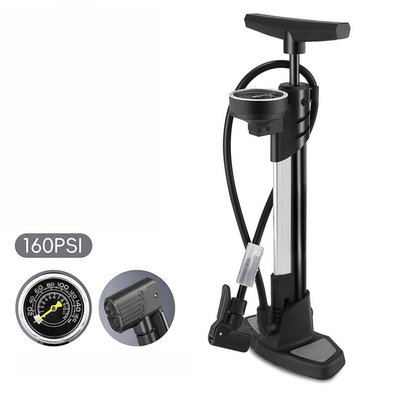 1pcs Bicycle Pump Vertical Inflation Cylinder, Household High-pressure Air Cylinder Bicycle Accessories