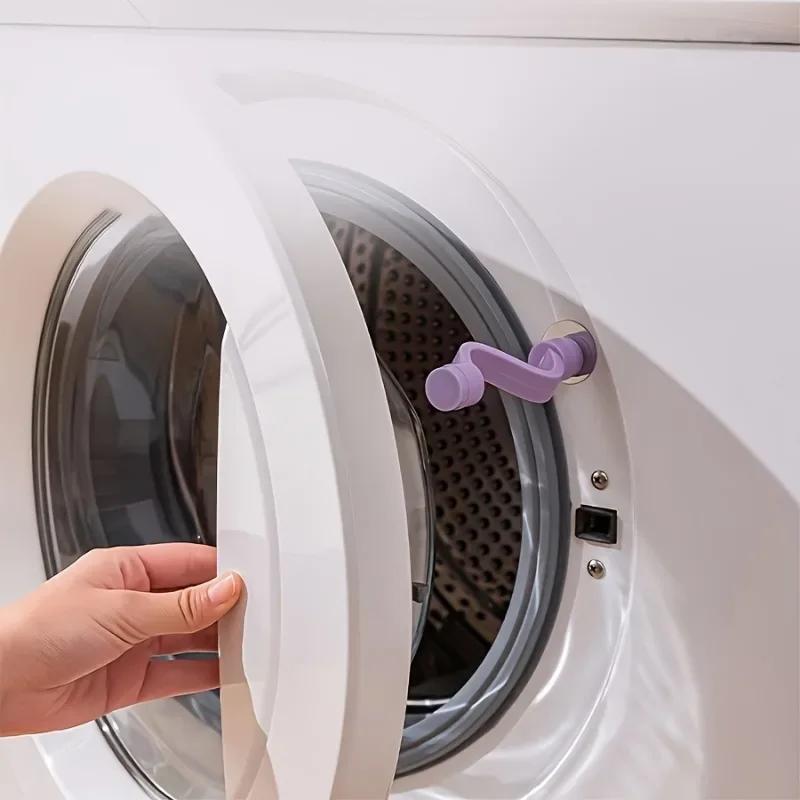 Front Load Washer Door Prop and Stopper Magnetic Washing Machine Door Holder Removable Washer Door Stopper