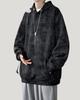 Long Sleeve Plus Loose with Pullover [foveitaa] Men's Hoodie, Sizes, Fit, Simple, Stylish, Tie-Dye Design, Hooded, Spring, Autumn, Winter, Outdoor,