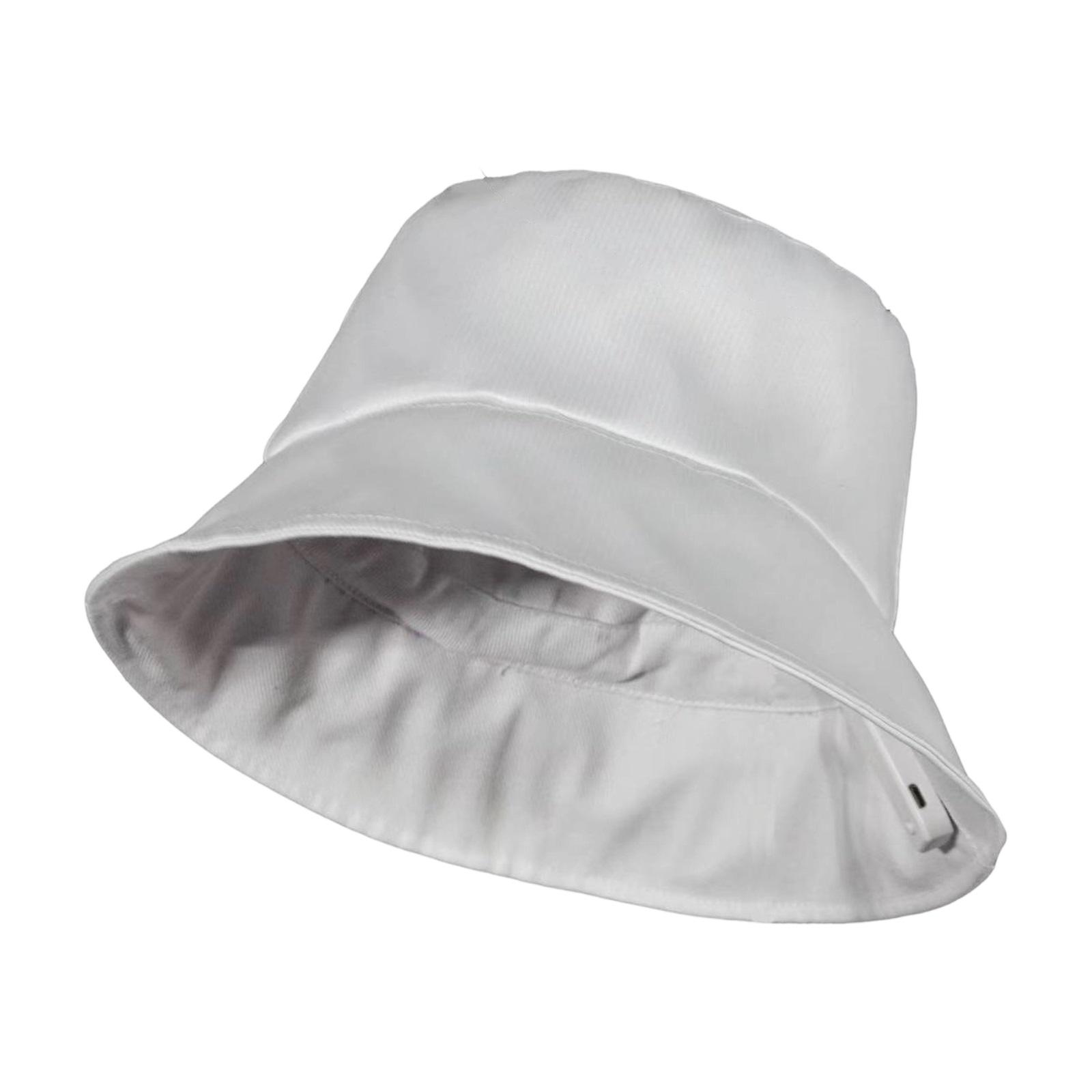 

LED Fiber Optic Bucket Hat Unisex Light Up Headwear Suitable for Concerts Festivals Night Parties Adjustable Design One Size белый