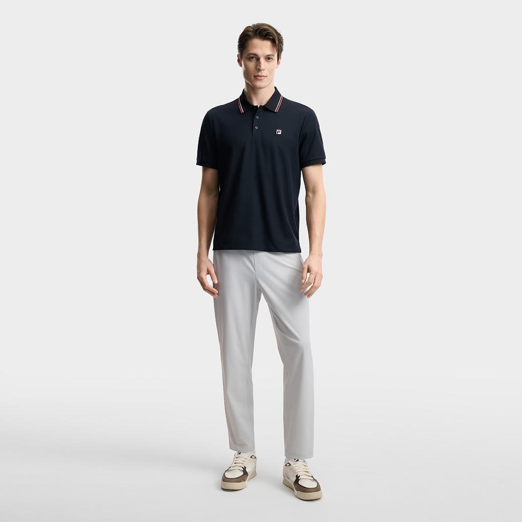 FILA F.C. Polo Shirt Men's Legend Blue F11M621102FNV