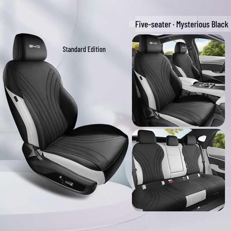 BYD Seal DMI-I Car Seat Cushion: Suede Half-Wrap, Fits 25 Models