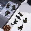8 Cavity Cats Pendant Mold Multifuntional DIY Cats Pendant Mold Sturdy and Reusable Silicone Jewelry Accessory Molds