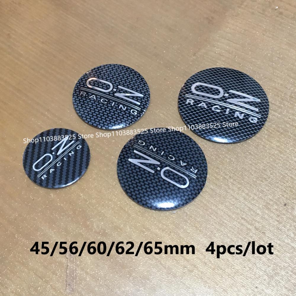 4pcs Car 45/56/60/65mm OZ Racing Logo O.Z Emblem Wheel Hub Center Cap Badge Sticker Decoration Accessories