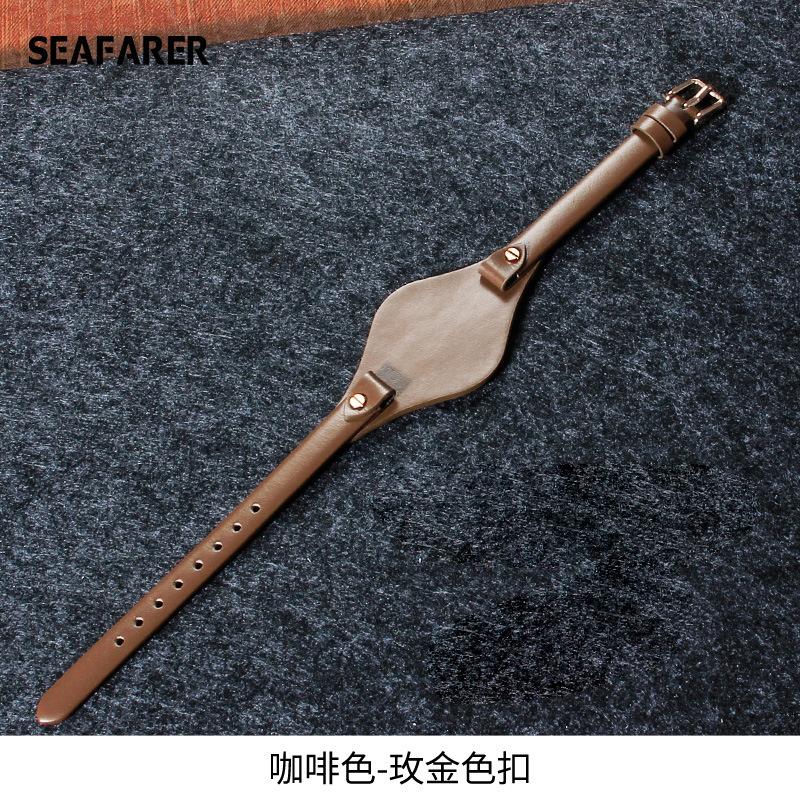 

Ремешок для часов кожаный ремешок для часов лоток 8 мм One Size