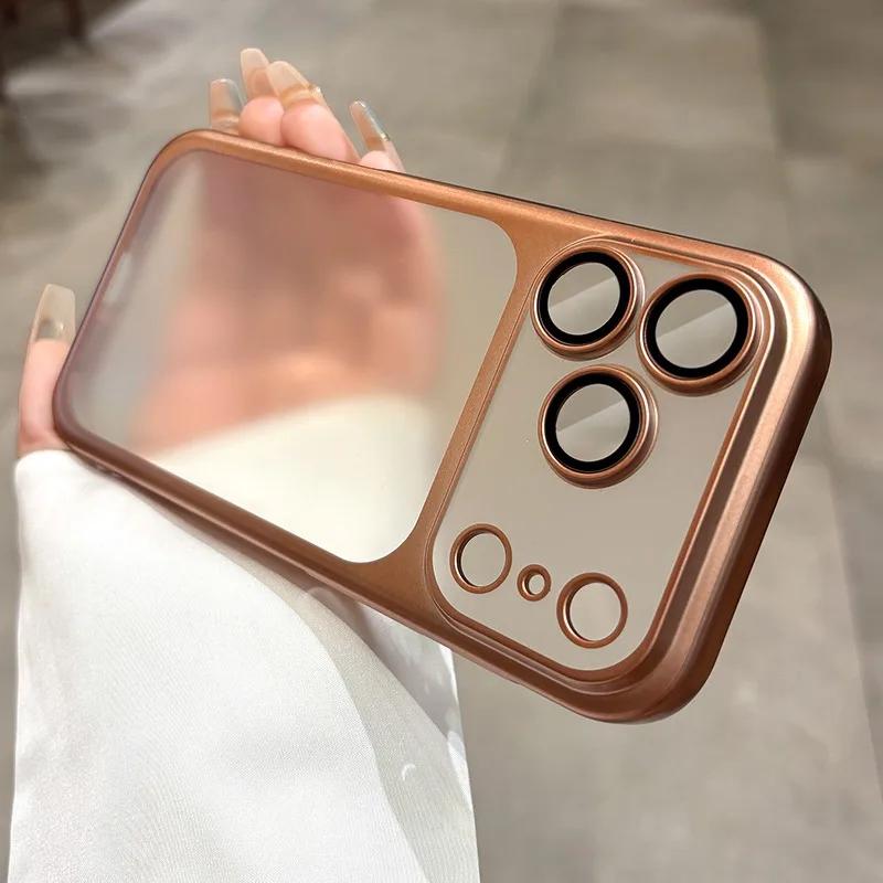 для iphone17promax чехол Тонкий матовый жесткий чехол для телефона для iPhone 17 Pro Max 17Promax С защитой камеры Ударопрочный тонкий чехол