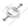 Female Stainless Steel Adjustable Nipple Clamps Metal Nipple Clips Breast Bondage Restraint Fetish Woman Sex Toy