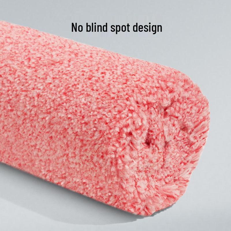 Premium Lambskin Roller Brush for Interior & Exterior Latex Paint with Eggshell Sheen