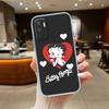 UP10 B-Bettys Art B-Boops Transparent Phone Case for Samsung Galaxy A04 A04S A14 A23 A34 A54 M23 M33 M52 M53