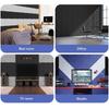 Pack of 12 Square Foam Panels Soundproof Wall Panels Acoustics Tiles Polyester Texture Perfect for Studios Home Wall