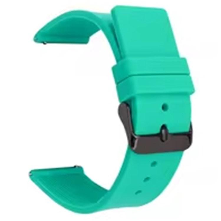 For Garmin Venu 3S Venu 2S Mini Watch Strap Replacement 18 Mm Sports Style Silicone Watchband with Black Buckle