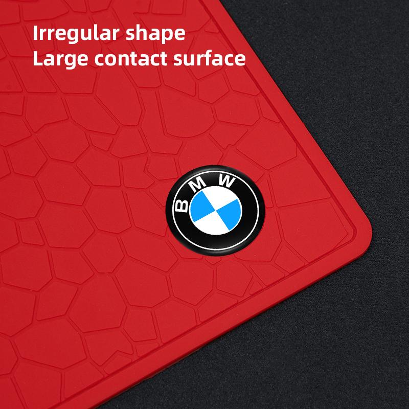 BBIX7 Car Dashboard Anti-Slip Pad Sticky Silicone Phone Mat Interior For BMW M3 M4 M5 G42 G30 G20 E39 E36 E87 E53 F44 F07 F34 G15 G16